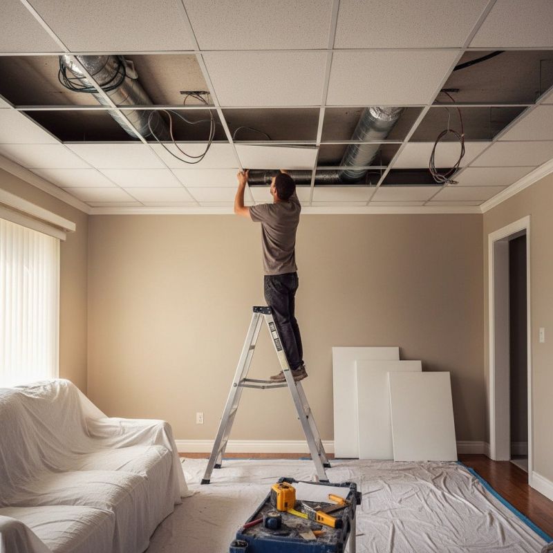 Ceiling Panel Repair