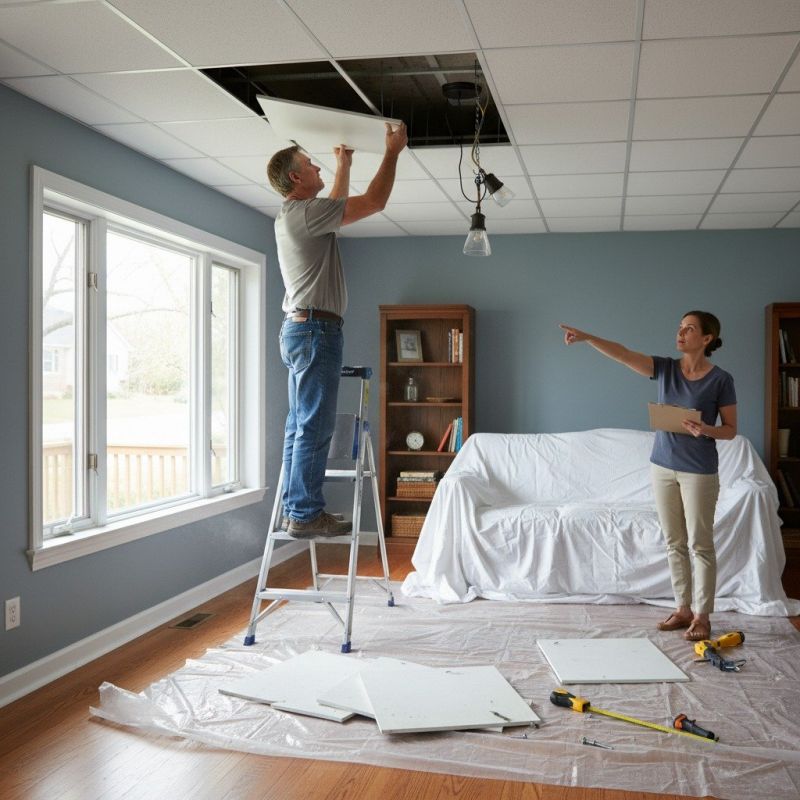 Ceiling Panel Repair