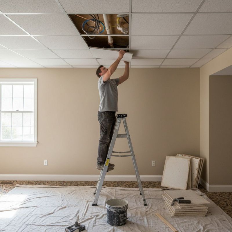 Ceiling Tiles Repair