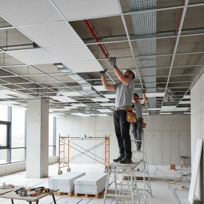 Grid Ceiling Installation