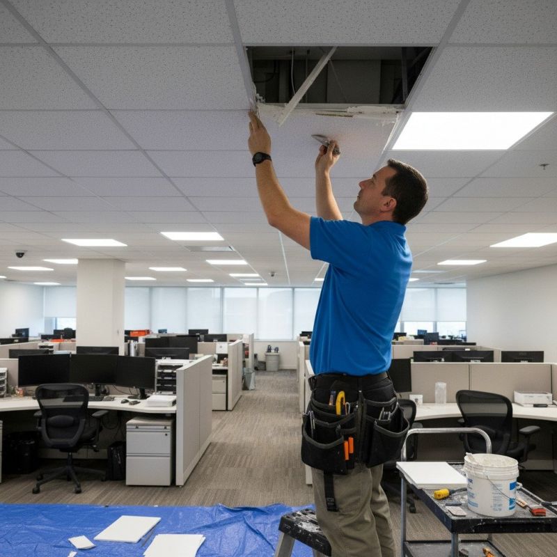 Local Ceiling Tile Service pros at work