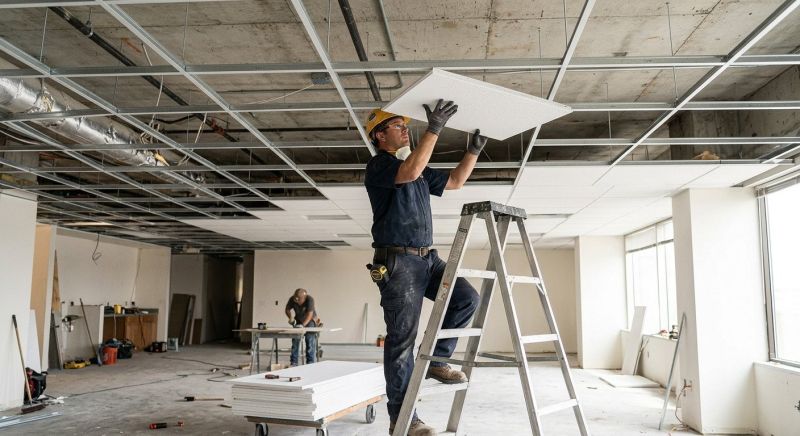 Ceiling Tile Maintenance Service